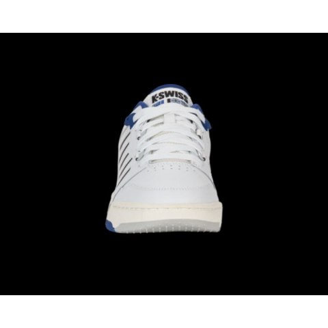 Męskie sneakersy K-Swiss SI-18 RIVAL WHITE/BLUE QUARTZ/BLACK-M (08531-125-M)