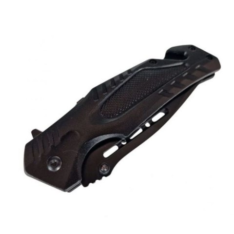 Nóż ratowniczy AZYMUT Rescue +przecinak pasów +zbijak szyb +pokrowiec