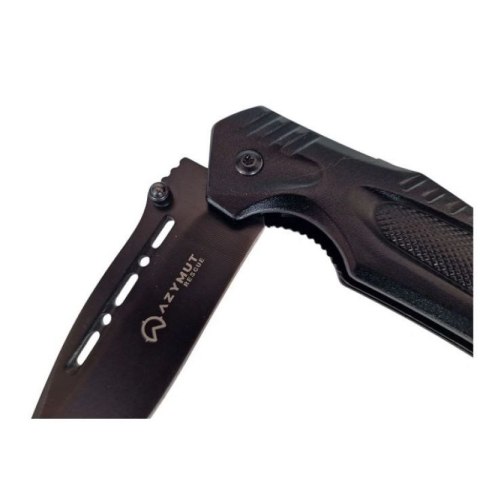 Nóż ratowniczy AZYMUT Rescue +przecinak pasów +zbijak szyb +pokrowiec