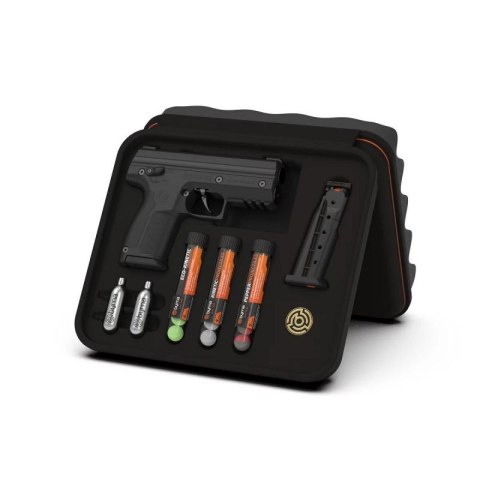 Pistolet na kule gumowe i pieprzowe BYRNA SD BLACK k.68 CO2 8g zestaw