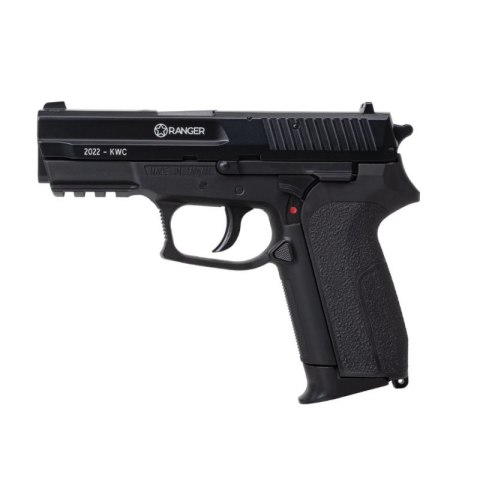 Wiatrówka pistolet RANGER 2022 KWC kal. 4,5 BBs 21 strz. METAL SLIDE CO2 (AAKCMD471AZB)
