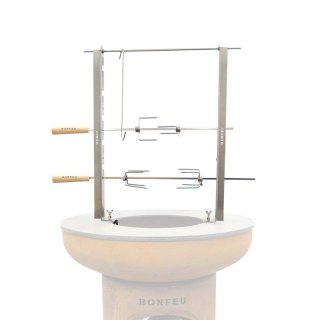 BF Stelaż z rożnem do planchy