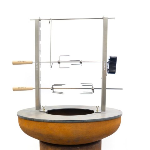 BF Stelaż z rożnem do planchy