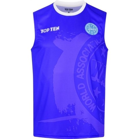 Koszulka bez rękawów do kick lightu TOP TEN (WAKO APPROVED)