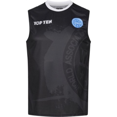 Koszulka bez rękawów do kick lightu TOP TEN (WAKO APPROVED)