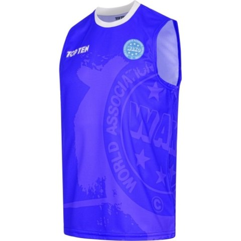 Koszulka bez rękawów do kick lightu TOP TEN (WAKO APPROVED)