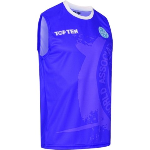 Koszulka bez rękawów do kick lightu TOP TEN (WAKO APPROVED)