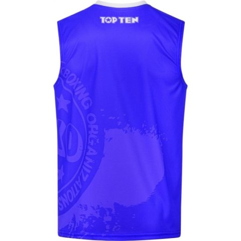 Koszulka bez rękawów do kick lightu TOP TEN (WAKO APPROVED)