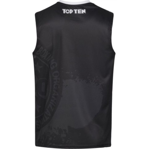 Koszulka bez rękawów do kick lightu TOP TEN (WAKO APPROVED)
