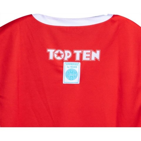 Koszulka bez rękawów do kick lightu TOP TEN (WAKO APPROVED)