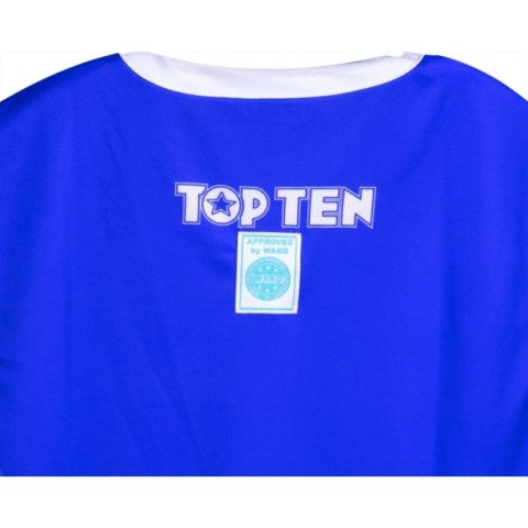 Koszulka bez rękawów do kick lightu TOP TEN (WAKO APPROVED)