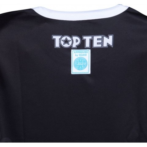 Koszulka bez rękawów do kick lightu TOP TEN (WAKO APPROVED)