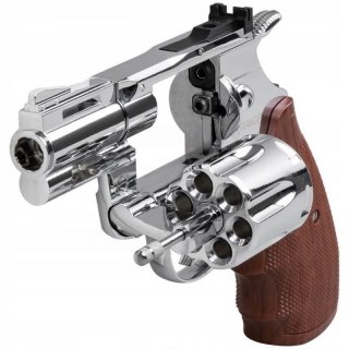 Rewolwer wiatrówka RANGER Python 357 Magnum 2,5" chrom KWC kal. 4,5 BBs 6-strz. FULL METAL CO2 (AAKCMD661BZB)