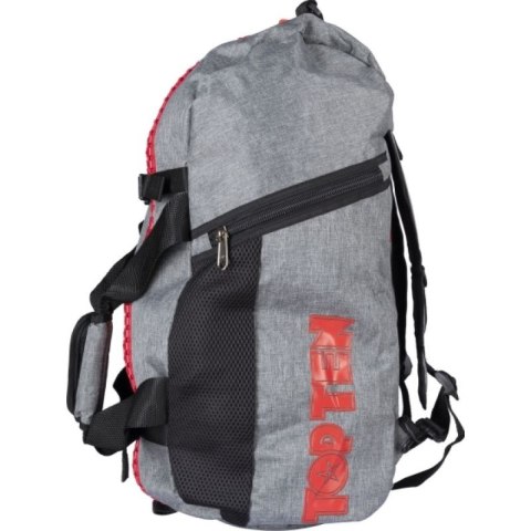 Torba sportowa TOP TEN z funkcją plecaka "Grey" 55cm x 29cm x 27 cm