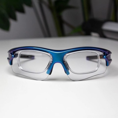 Okulary rowerowe Rockbros 10069 fotochromowe UV400 - niebieskie