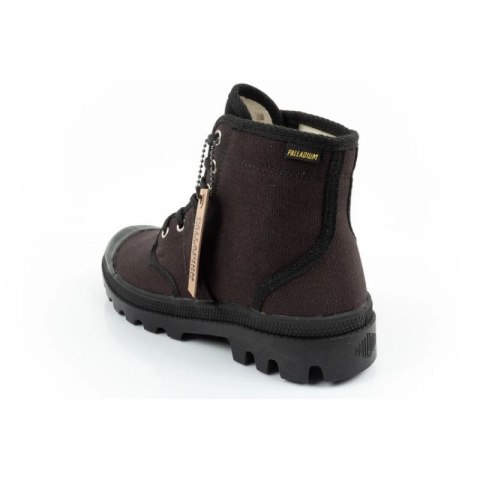 Buty sportowe damskie botki za kostkę Palladium Pallabrousse czarne