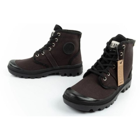 Buty sportowe damskie botki za kostkę Palladium Pallabrousse czarne