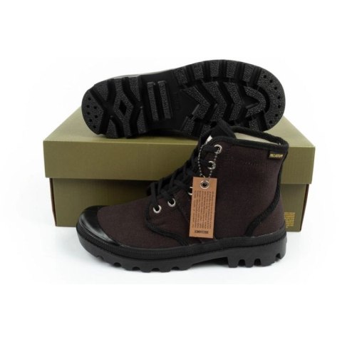 Buty sportowe damskie botki za kostkę Palladium Pallabrousse czarne