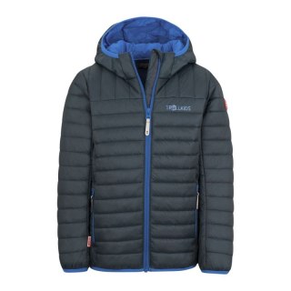 Kurtka ultralekka przejściowa dziecięca dla chłopca/dziewczynki Trollkids Kids Eikefjord Jacket dark navy/cobalt blue (463-110)
