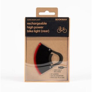 Lampka rowerowa BOOKMAN Curve Rear Light 37lm