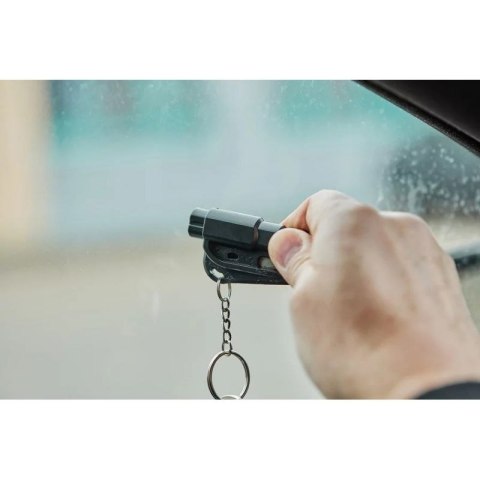 Narzędzie ratunkowe GUARD LifeGuard - gwizdek, nóż do pasów, zbijak szyb (YC-004-BL)