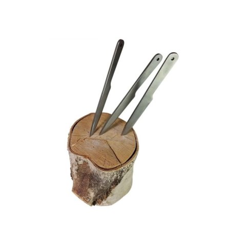 Noże do rzucania KAL22 rzutki 3szt silver KAL22-SR