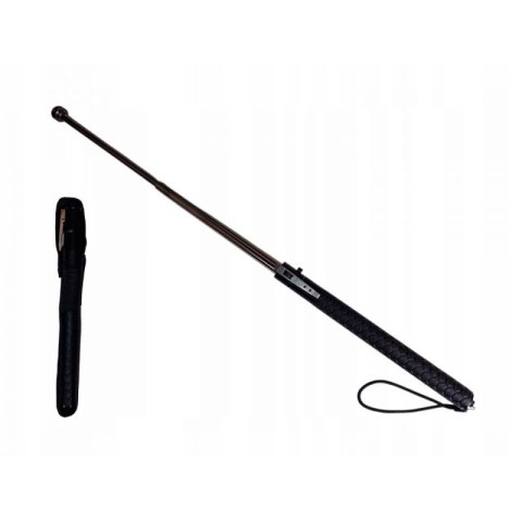Pałka teleskopowa sprężynowa GUARD Spring 26" baton 29 cm / 66 cm z pokrowcem (YC-10527)