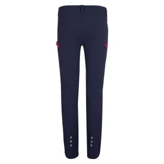 Spodnie zapinane na zamek dziecięce dla chłopca/dziewczynki Trollkids Kids Kjerag Zip-Off Pants navy/magenta (177-114)