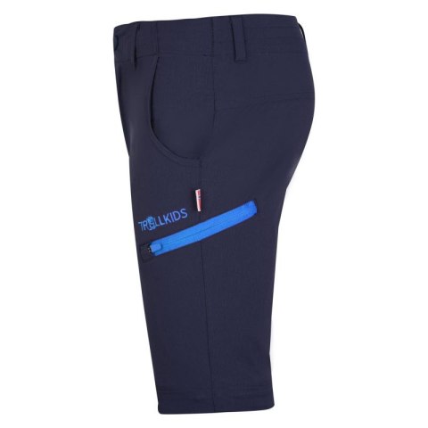 Spodnie zapinane na zamek dziecięce dla chłopca/dziewczynki Trollkids Kids Kjerag Zip-Off Pants navy/medium blue (177-117)