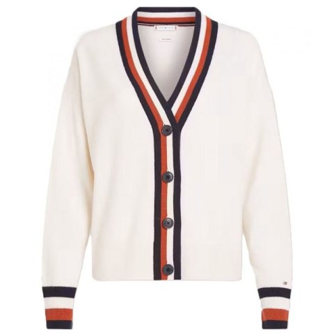 TOMMY HILFIGER WEŁNIANY KARDIGAN DAMSKI