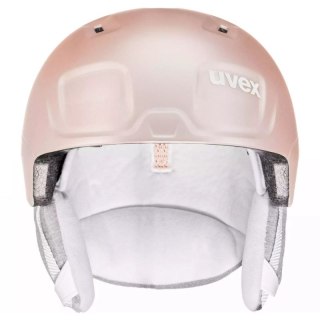 WADA! Kask narciarski dziecięcy Uvex Manic Pro rosegold mat junior (56/6/224/90)