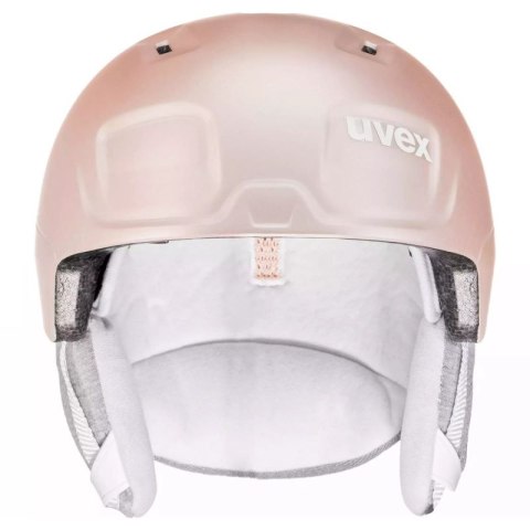WADA! Kask narciarski dziecięcy Uvex Manic Pro rosegold mat junior (56/6/224/90)