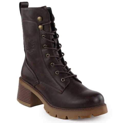 Botki na klocku Vinceza W 89136 JAN417