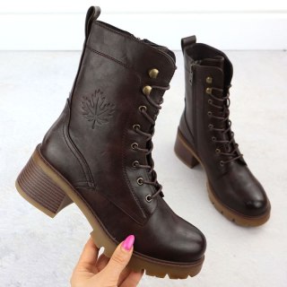 Botki na klocku Vinceza W 89136 JAN417