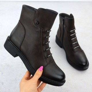 Botki ocieplane Jezzi W ASA252-5 JEZ437G