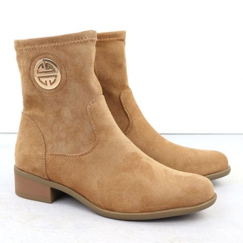 Botki zamszowe Jezzi W 198-28 JEZ432C