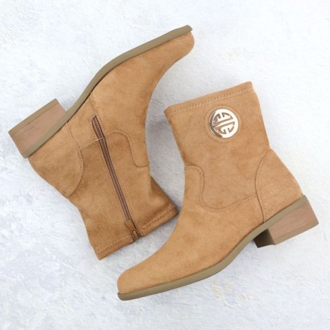 Botki zamszowe Jezzi W 198-28 JEZ432C