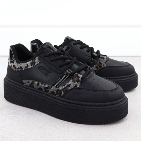 Półbuty sportowe na platformie Big Star W SS274358 INT2167B