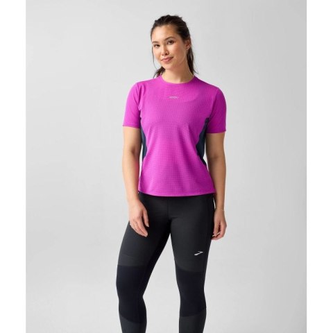 Bluza do biegania damska High Point Short Sleeve 2.0 różowa
