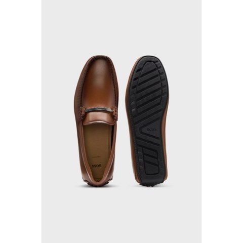 Buty BOSS Średniobrązowe Noel Mocc ltlc (50541771-210)