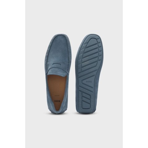Buty BOSS otwarte niebieskie Noel Mocc sdpeb (50541750-460)