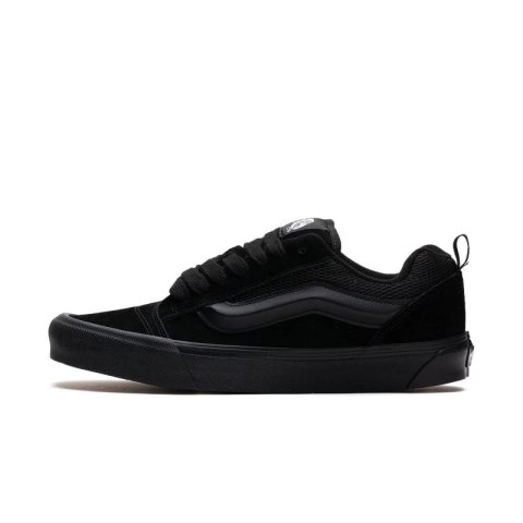 Buty męskie Vans Knu Skool Black tenisówki sportowe zamszowe Off The Wall czarne (VN0009QCBKA)