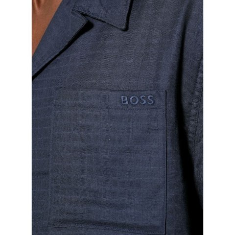 Koszula plażowa BOSS Vida_Shirt BLU (50540154-413)