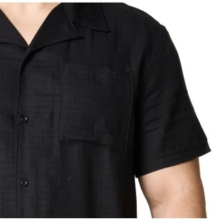 Koszula plażowa BOSS Vida_Shirt NERO (50540154-001)
