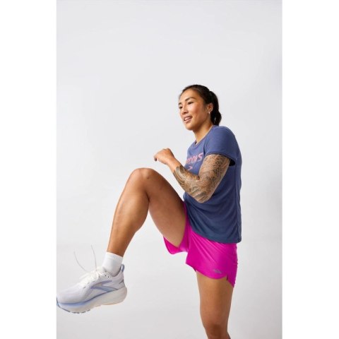 Koszulka do biegania damska Distance Short Sleeve 3.0 niebieska