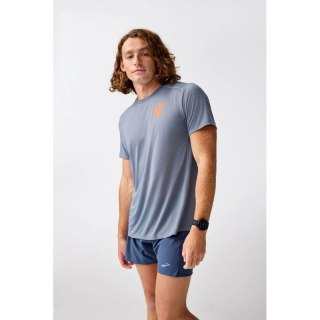 Koszulka do biegania męska Distance Short Sleeve 3.0 szara