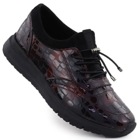 Półbuty lakierowane Filippo W DP7117 PAW646B