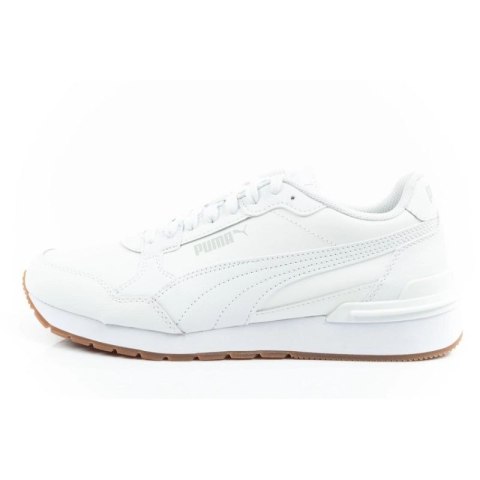 Puma ST Runner v4 buty sportowe sneakersy męskie białe skóra modne