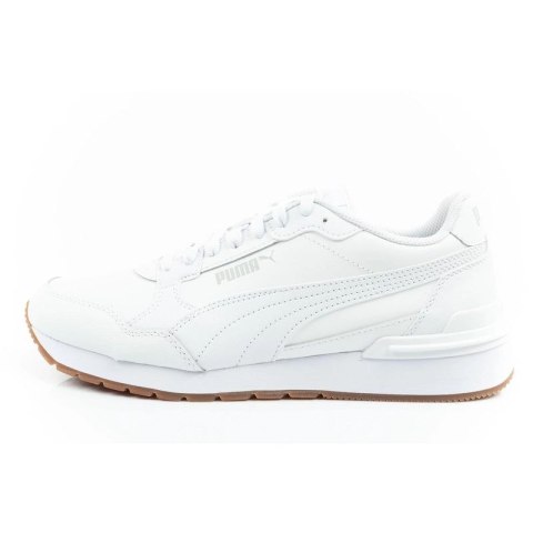 Puma ST Runner v4 buty sportowe sneakersy męskie białe skóra modne