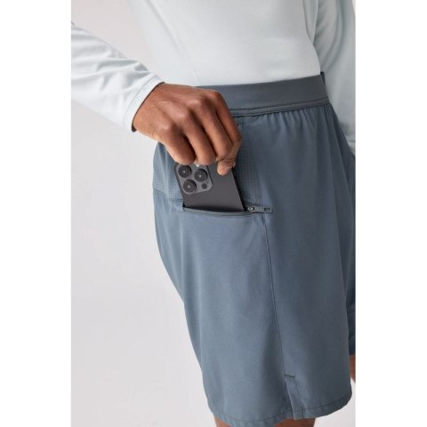 Spodenki do biegania męskie Journey 7″ 2-in-1 Short szare